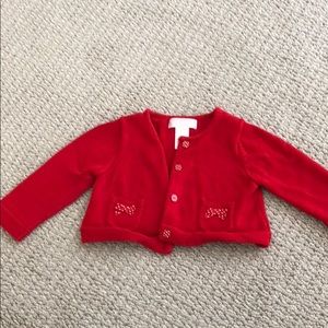 Red sweater